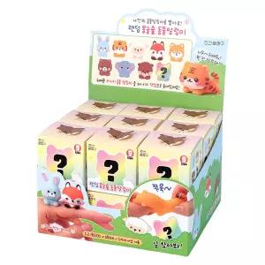 18개 조선문방구 랜덤 몽글숲 동물말랑이 1박스