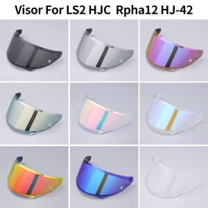HJC Rpha12 HJ-42 헬멧용 바이저, 자외선 차단 렌즈 교체, 오토바이 RPHA 12 액세서리, 김서림 방지 필름