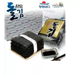 [수협중앙회][완도금일수협] 청정바다 완도 돌김 1속 (100장)