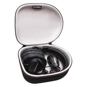 오디오 테크니카 ATH-M50X /ATH-M40X /ATH-M30X /ATH-M20X /ATH-M50XBT2용 헤드폰 케이스 원오디오 및 가장 큰 접이식 오버 이어 헤드폰(케이스 전용)