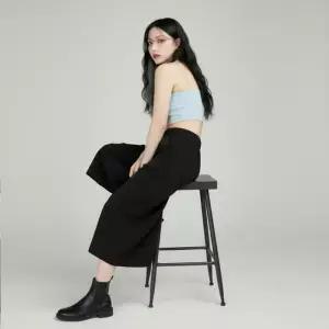 [라일리여성의류] Rly 모데라 와이드 치마바지 마바지 마바지 치 허리밴