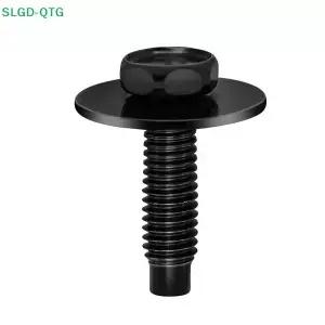 핫 50개 M61.0 육각 머리 볼트 범퍼 스플래시 실드 언더 커버 후드 m6 10mm 와셔