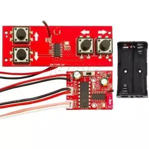 TR100 듀얼 모드 무선 리모컨 리시버 세트 모델 DIY 액세서리 4 채널 2.4G