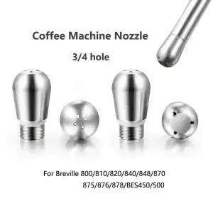 커피 메이커 스팀 노즐 3/4 홀 우유 거품 스파우트 Bville 액세서리 용 완드 팁