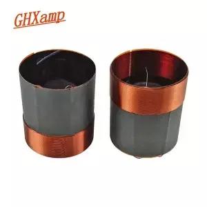 GHXAMP 베이스 보이스 코일 우퍼 스피커 수리 부품 25 코어 고출력 KSV 라운드 구리 와이어 25.5mm 4ohm 2
