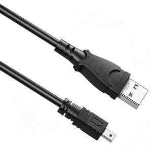 USB 케이블 교체 UC-E6 UC E16 / E17 데이터 케이블 니콘 디지털 SLR D3300 D3200 D750 카메라 쿨픽스 S3000 S3100 S3200 S3700 S4000 S6500 S6600 P530 P510 P500 카메라 지원