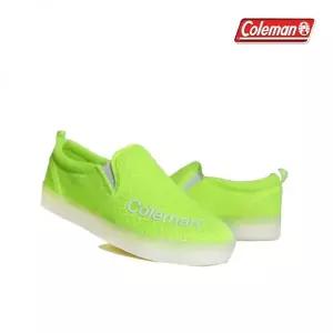 매장정품 COLEMAN SHOES KIDS 네온 아동 메쉬슬립온 라임