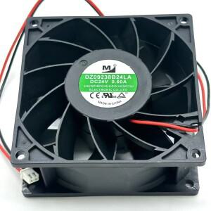 M/ Huaxia Hengtai DZ09238B24LA DC 24V 0.60A 92x92x38mm, 2-와이어 서버 냉각 팬