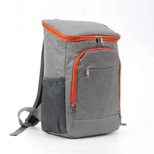 7day 보온보냉 백팩 (25L) (그레이+오렌지) 캠핑 등산 쿨링 쿨러 아이스 보냉 배달 휴대용보냉