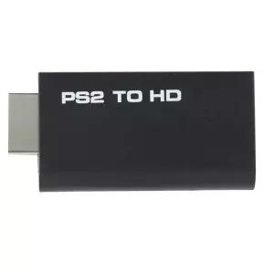 PS2 To HDMI 호환 480i/480p/576i 오디오 비디오 컨버터 어댑터 3.5mm 오디오 출력 포함 모든 PS2 디스플레