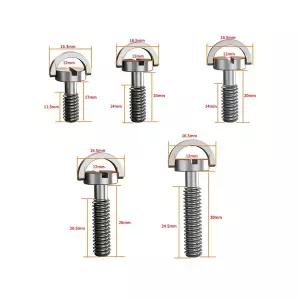 30mm 26mm 긴 생크 1/4 카메라 나사 어댑터 삼각대 모노 포드 호환베이스 플레이트 조작 액세서리 용 접이
