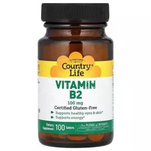 컨트리 라이프 비타민 B2 100mg 100정