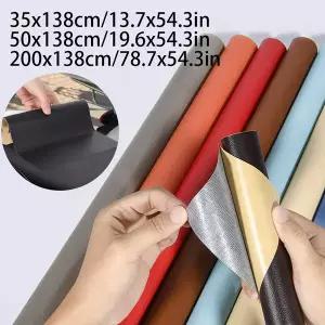 인조가죽시트지 가죽 수선패치 200x138cm 자체 접착 소파 수리 패치 방수 내마모성 보조금 패브릭 혁신