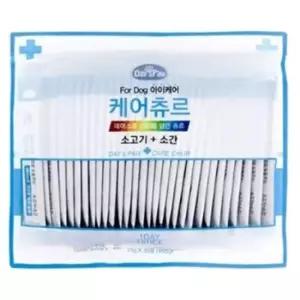 [펫] 간식 애견 30개입 눈관리 습식 소고기 1P 소간 대용량