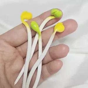 콩나물 장식 미니어처 재료 채소 소품 가짜 야채 모형 데코 꾸미기