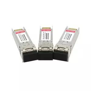 10G CWDM 80KM 1470-1610nm SFP DDM 듀플렉스 LC 광섬유 모듈 시스코 미크로틱 멜라녹스 유비퀴티 스위치와