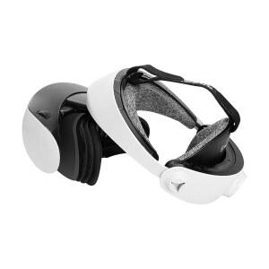 PS VR 2를 위한 구형 클러스터 CMP2 편안한 모드 - 스위트 스팟 키퍼 - 웨이트 밸런서 - 부드러운 이마 패드 - 더 크고 부드러운 미끄럼 방지 후방 패드