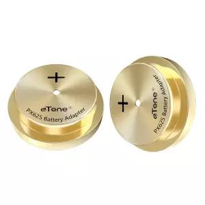 ETone 2Pcs PX625 MR9 배터리 변환기 어댑터 Olympus 35 Canon EF TX 카메라 120 135 필름 액세서리