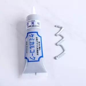 (연회색) 마루 바닥 보수/보수제/키트/강마루/원목/목재/우드/나무/데코타일/보수재/거실/셀프/튜브형/목제