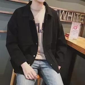 남성 위아 아우터 트러커자켓 캐주얼 패션 체크가디건