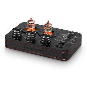Ampapa A1 미니 JAN5654 밸브 튜브 포노 스테이지 프리 앰프 전화/PC/TV/턴테이블 HIFI 헤드폰 용 스테레오