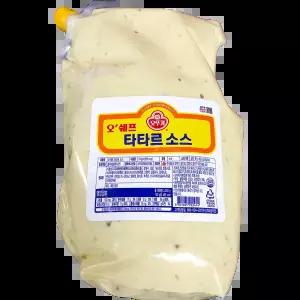 타타르소스 (오뚜기 3k) X4 업소용포장 디핑 풍미증가 치킨너겟용 박스