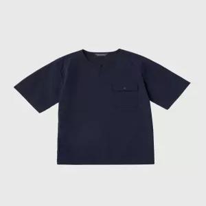 [BRUNO BAFFI] 냉감우븐 헨리넥 반팔티_MNUAS3M3101
