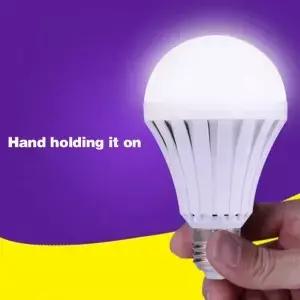 충전식 LED 비상 램프 야외 캠핑 전구 조명 장비 E27 220V 7W 12W 15W