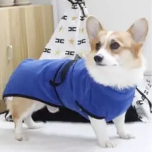 강아지 고양이 목욕타월 타올 극세사 펫 수건 가운 XL