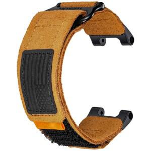 Amazfit T-Rex 2 용 헴수트 스웨이드 가죽 시계 밴드, Pro용 교체 스트랩