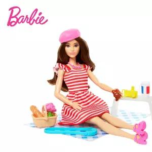 [10000P][BARBIE] 바비인형 패션 파리지앵 피크닉세트 BARBIE FASHION PARIS DOLL SET