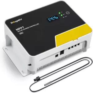 원격 APP 제어 백라이트 LCD 디스플레이 온도 센서 12V/24V/36V/48V 배터리 조절기 LiFePO4 SLD AGM FLD 젤