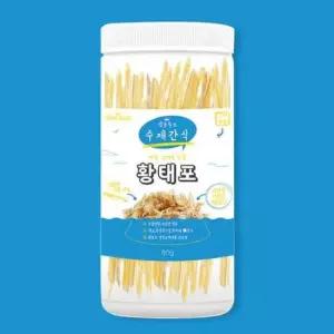 [반려] 황태포 강아지 80g 앱솔루트 수제간식 국내산 간식