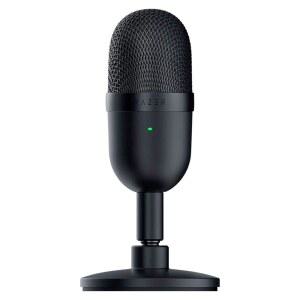 RAZER SEIREN 미니 USB 스트리밍 마이크: ㅎ 초소형 충격 품질 - 슈퍼카디오이드 블랙 클래식 픽업 전문 녹음 스탠드 튼튼한 방지 정밀한 틸팅 패턴