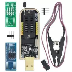 CH341A/CH341B 24 25 시리즈 EEPROM 플래시 BIOS USB 프로그래머 모듈 SOIC8 SOP8 93CXX / DIY 키트 용