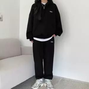 후드 루즈핏 기모 셋업 트레이닝복 데일리룩 캠퍼스룩