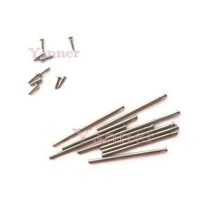 시계 부품 튜브 마찰 핀 압력 바 밴드 걸쇠 스트랩 버클 팔찌 두께 1.0mm 용 및 리벳 끝