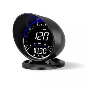 wiiiii 자동 GPS 속도계 G6 자동차 HUD 헤드업 디스플레이 HD 모든 차량에 대한 과속 경보