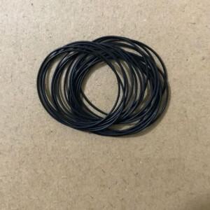 시계 제작자용 방수 백 케이스 개스킷  두꺼운 고무 O 링  30mm ~ 41mm 내경  W4211  0.9mm  팩 당 10 개