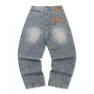 엑스톤즈 XTONZ XP307 헤리티지 이지 와이드 데님 팬츠 BLUE XP307BL 3399952