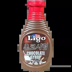 초코시럽 (리고 585g) X6 부드러운단맛 디저트토핑용 와플용
