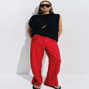 ZARA 크로스 니트 탑 - 블랙 8779/008/800 283888
