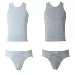 비너스 VENUS 2종세트 여름에 하기 좋은 기능성 남성런닝 삼각팬티세트 VMVS067MP VMVS067MPSET-KD 105974