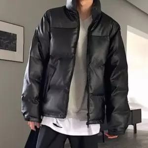 친절한탄씨 TBZ LEA-B92 시크 블랙 패딩 겨울자켓 양털자켓 겨울패딩 캐주얼패딩 양털 후드패딩 아우터