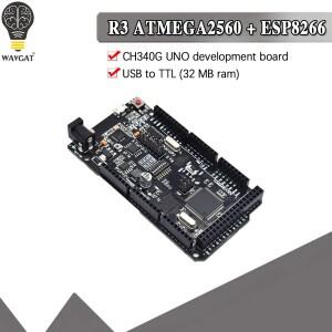 Mega2560 + WiFi R3 ESP8266 32Mb 메모리 USB-TTL  CH340G  Arduino호환 MegaNodeMCU WeMos 개발 보드 호환