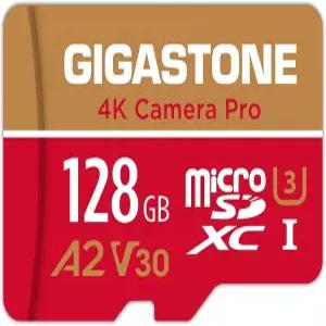 5년 데이터 복구 기톤 128GB 마이크로 SD 카드 GoPro용 4K 비디오 녹화 액션 카메라 DJI 드론 닌텐도