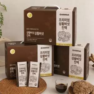 국산 프리미엄 상황버섯 진액 70ml 30포 3박스 국내산 엑기스 농축액 액기스 원액 추출액 선물