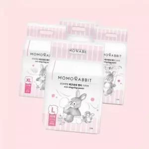 모모래빗 씽씽 여름 썸머 팬티 속옷 언더웨어 기저귀 여아용 4팩 (여름기저귀 ) 4630901