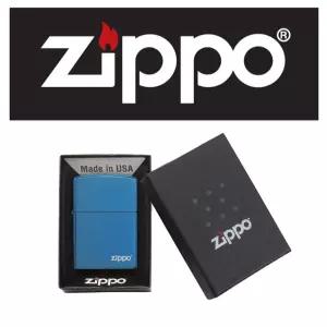 기름라이터 심플 ZIPPO 20446ZL 하이폴리쉬 블루 [BCE76889]