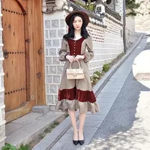 [교복몰]고품질 TBZ 교복몰 (미스개화기) 빅토리아 벨벳 경성의복 개화기 졸업사진컨셉 이벤트교복 교복 W